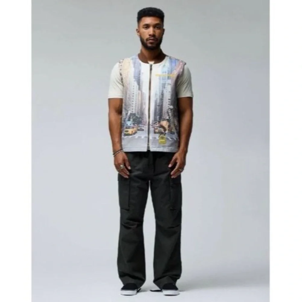 New York Sunshine x Dickies City Cowboy Photo-real Vest Men's L Grandpacore